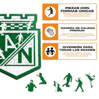Atlético Nacional- Rompecabezas de Madera