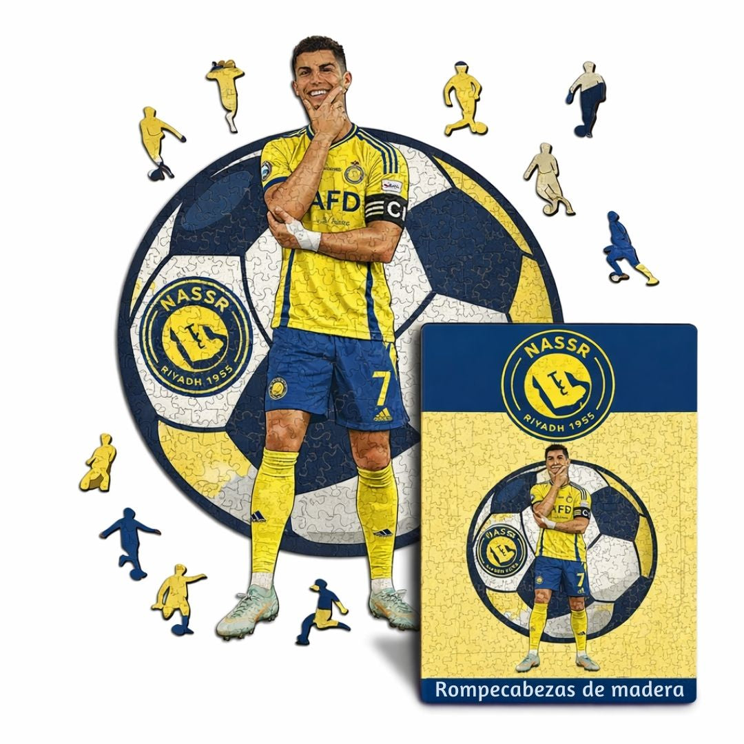 CR7- Rompecabezas de Madera