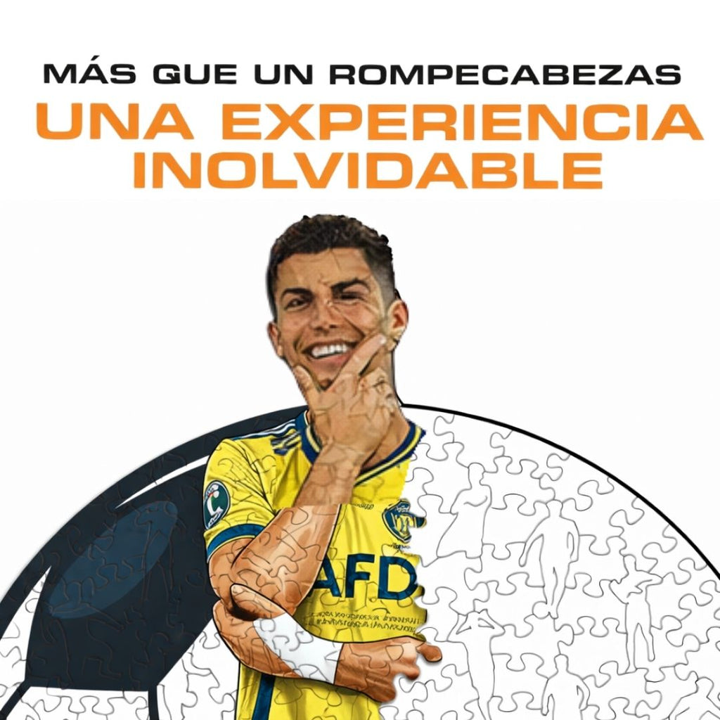 CR7- Rompecabezas de Madera