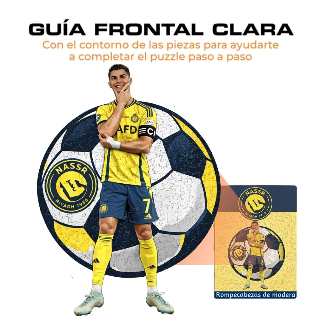 CR7- Rompecabezas de Madera