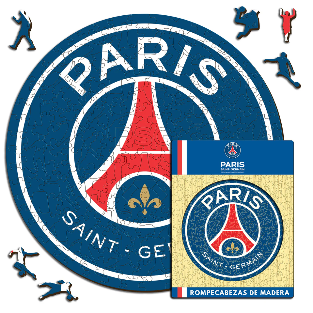 PSG FC® Escudo - Rompecabezas de Madera