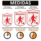 América de Cali- Rompecabezas de Madera