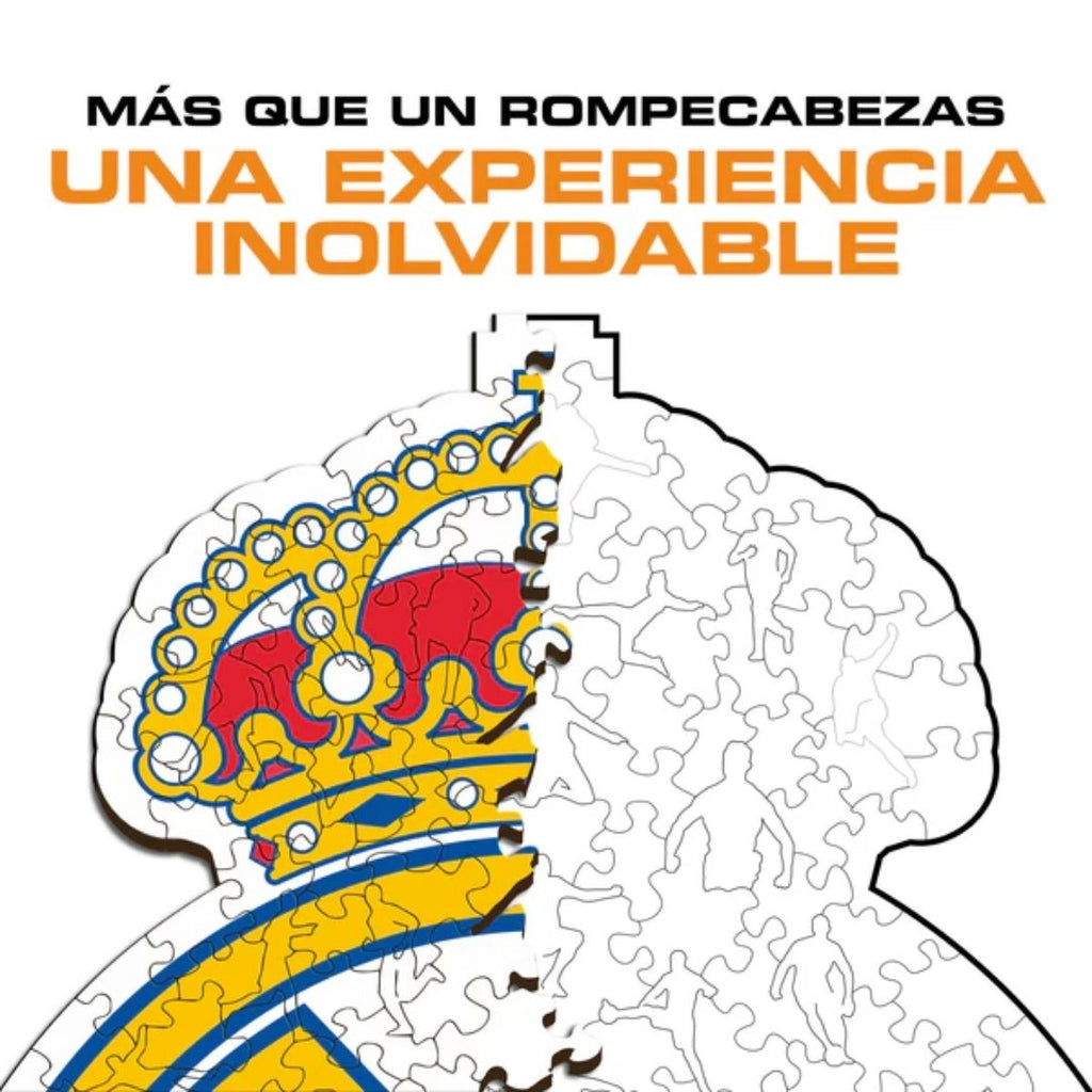 Real Madrid  Escudo® - Rompecabezas de Madera