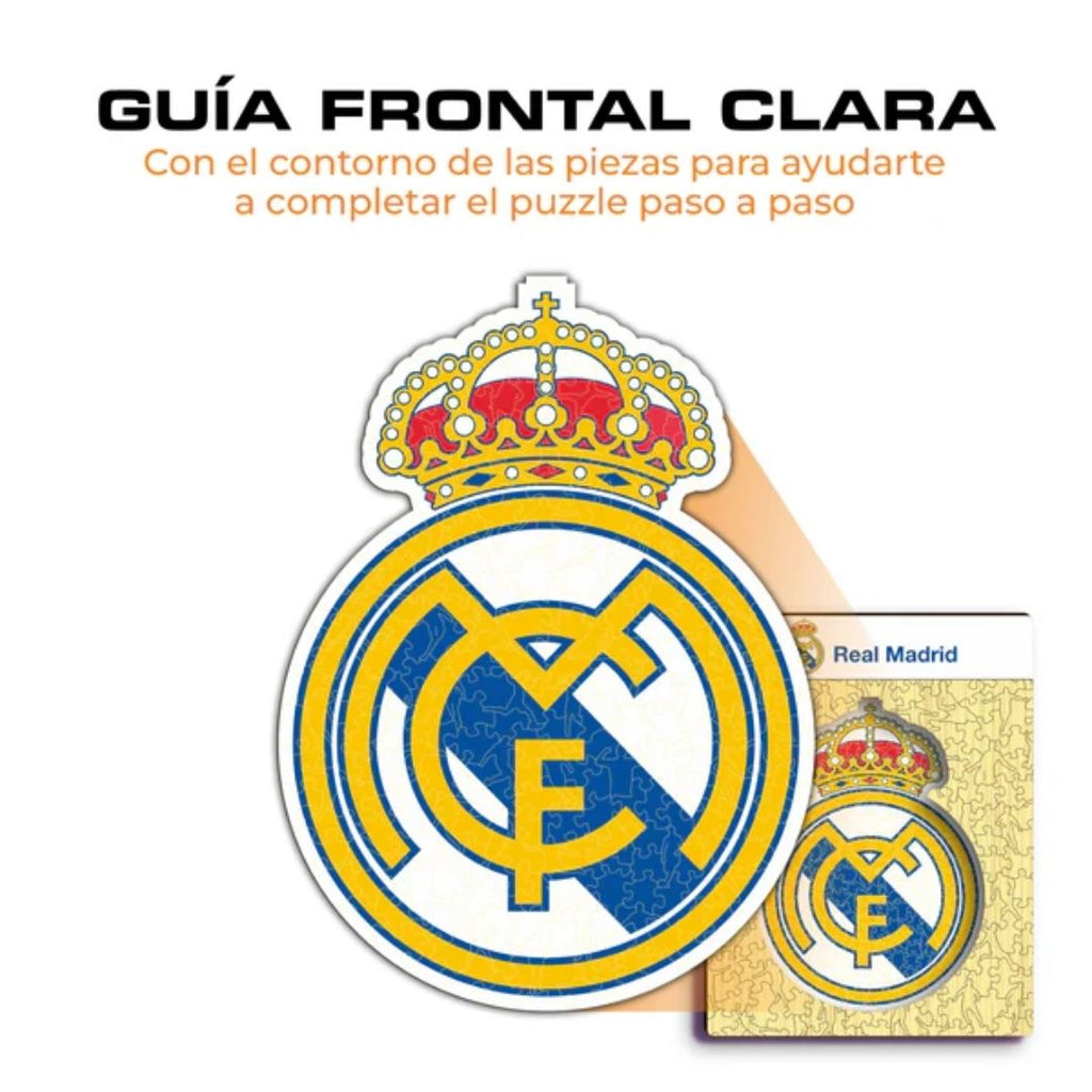 Real Madrid  Escudo® - Rompecabezas de Madera