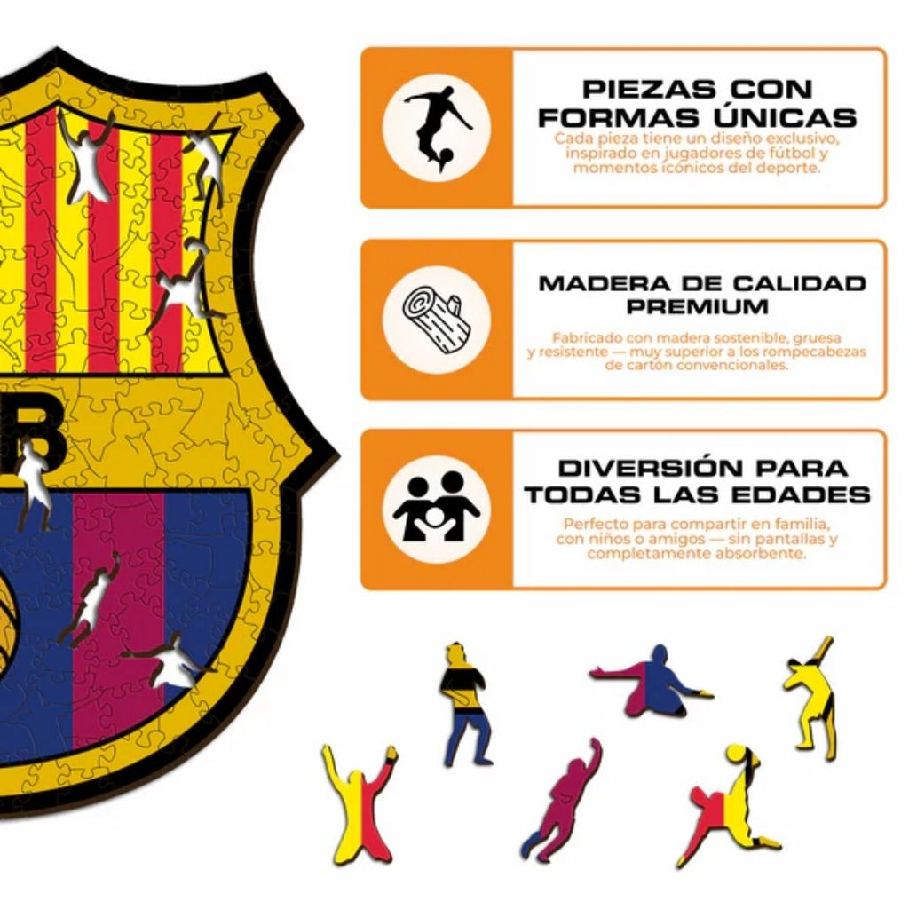 FC Barcelona® - Rompecabezas de Madera
