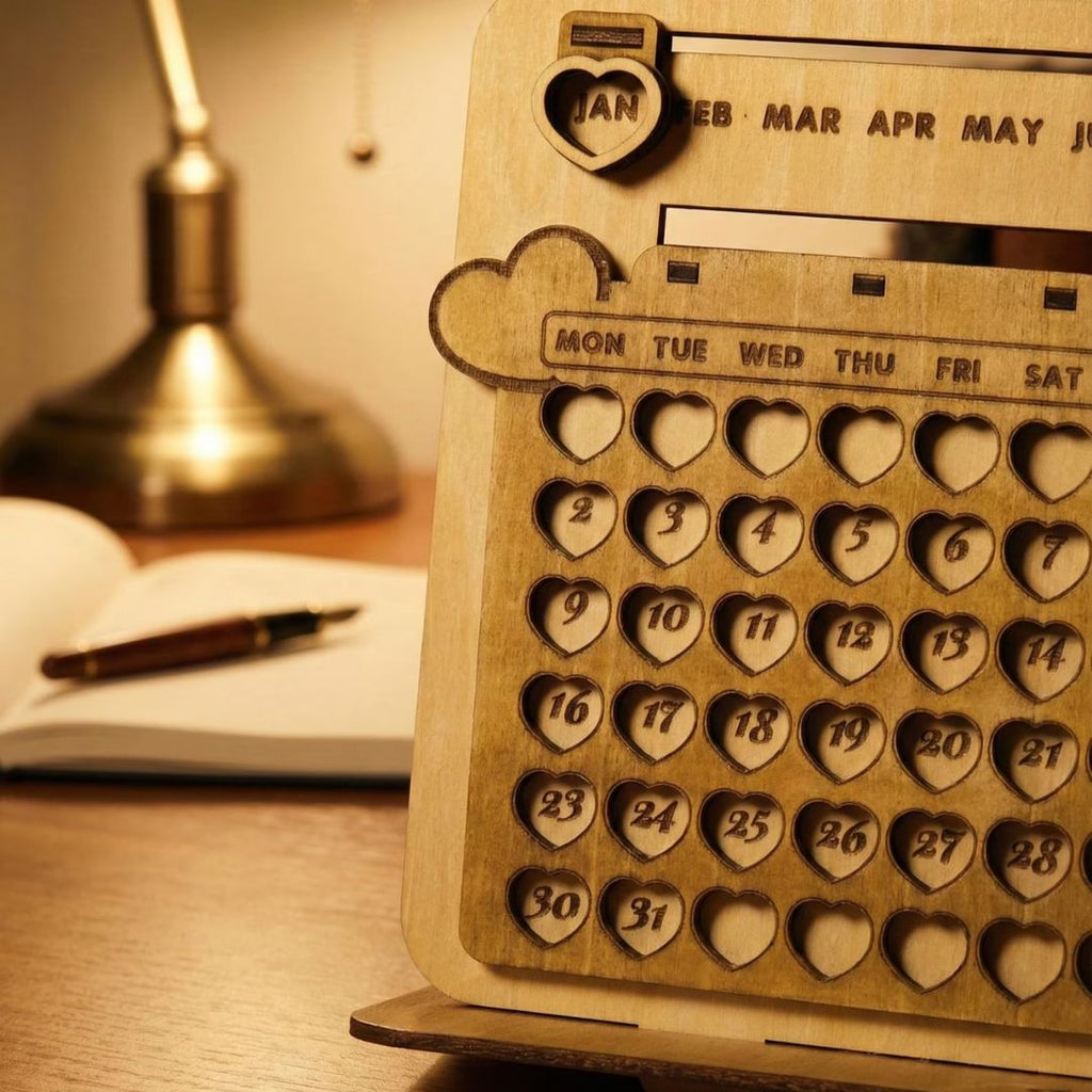 Calendario perpetuo personalizado con foto
