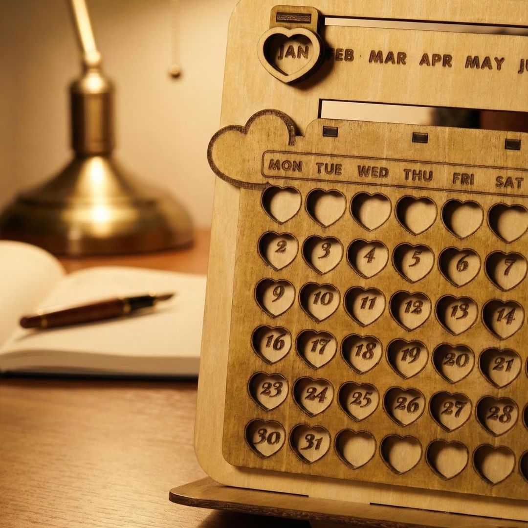 Calendario perpetuo personalizado con foto