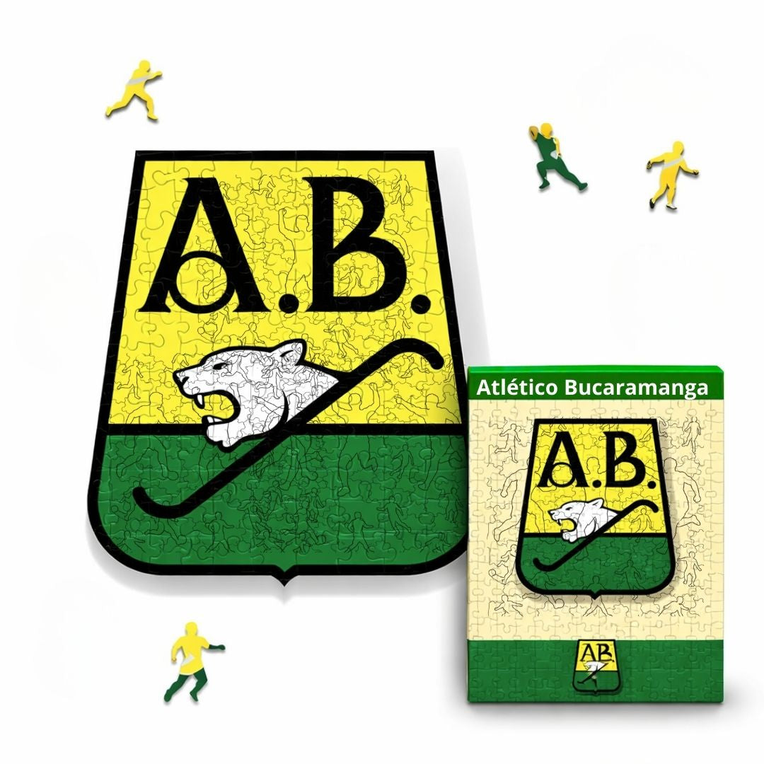 Atlético Bucaramanga - Rompecabezas de Madera