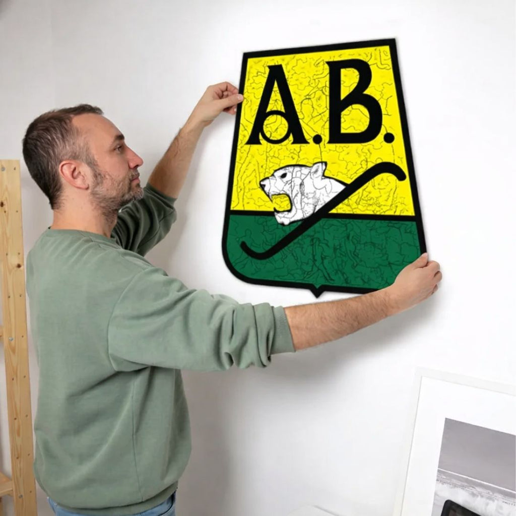 Atlético Bucaramanga - Rompecabezas de Madera