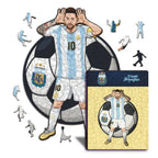 Lionel Messi- Rompecabezas de Madera