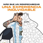 Lionel Messi- Rompecabezas de Madera