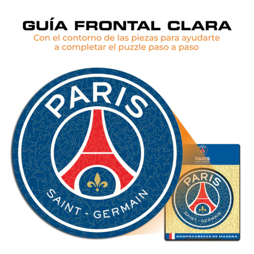 PSG FC® Escudo - Rompecabezas de Madera