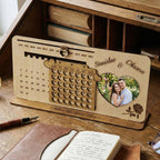 Calendario perpetuo personalizado con foto