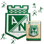 Atlético Nacional- Rompecabezas de Madera