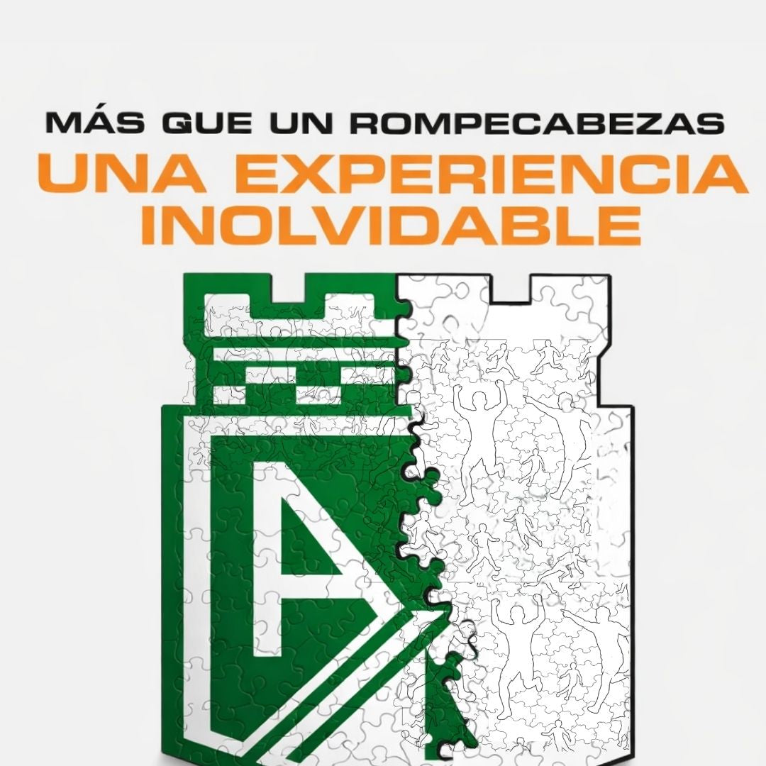 Atlético Nacional- Rompecabezas de Madera