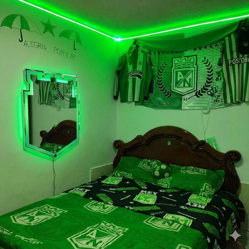 El orgullo verdolaga ahora ilumina tu pared 💚